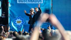 Axel Kicillof junto a Sergio Massa.&nbsp;