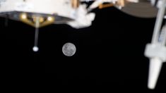 La imagen fue captada desde la Estación Espacial Internacional. La imagen fue captada desde la Estación Espacial Internacional.