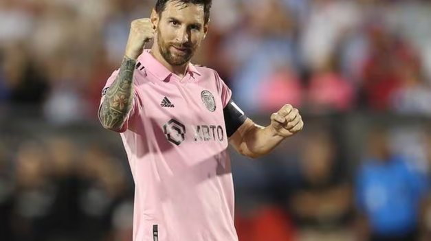 Messi y una asistencia para adelantar a Inter Miami en el partido inaugural de la Major League Soccer 2024.