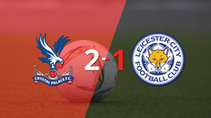 crystal palace consiguio una victoria en casa por 2 a 1 ante leicester city