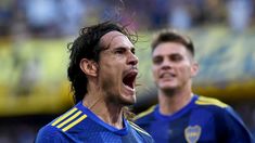 Edinson Cavani, la figura de Boca. Edinson Cavani, la figura de Boca.