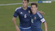 Messi junto al sanjuanino Emmanuel Más, en el marco de un amistoso con la Selección argentina. Messi junto al sanjuanino Emmanuel Más, en el marco de un amistoso con la Selección argentina.