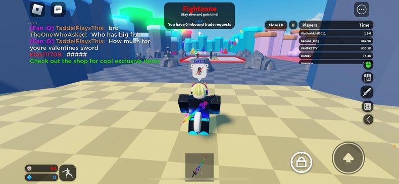 El chat de Roblox, el epicentro de la polémica.