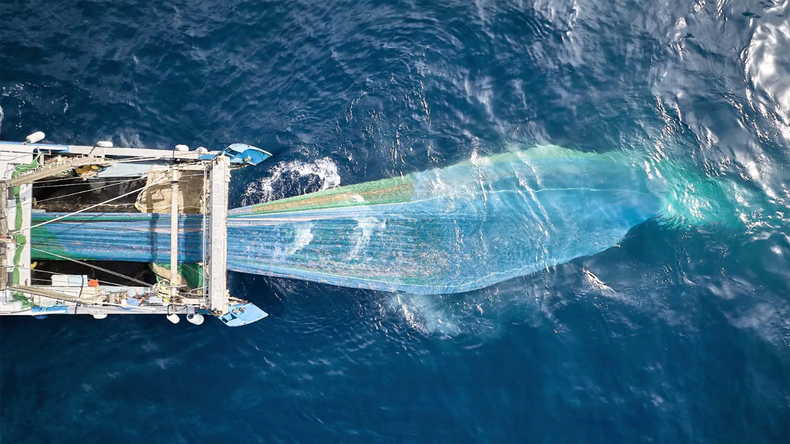 La pesca de arrastre