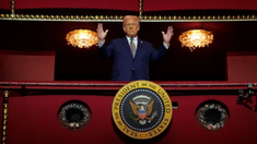 Donald Trump brindó un discurso en el Kennedy Center de Washington. Donald Trump brindó un discurso en el Kennedy Center de Washington.