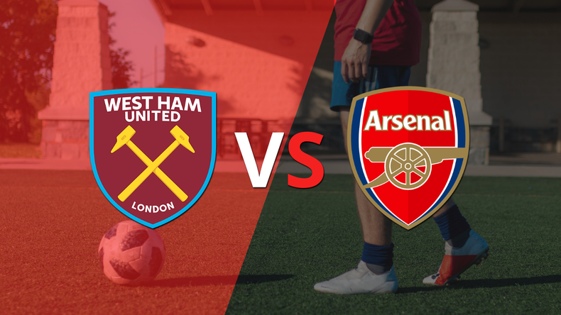 Arsenal sacó un punto luego de empatar a 2 goles con West Ham United