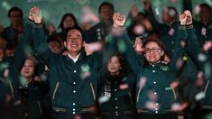 El presidente electo Lai Ching-te y su compañera de fórmula, Hsiao Bi-khim. El presidente electo Lai Ching-te y su compañera de fórmula, Hsiao Bi-khim.