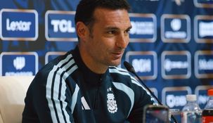 Lionel Scaloni, DT de la Selección argentina.