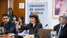 Carolina Gaillard, presidenta de la comisión de Juicio Político. Carolina Gaillard, presidenta de la comisión de Juicio Político.