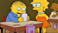 La tarjeta que Lisa le regala a Ralph por San Valentín esconde una historia detrás. La tarjeta que Lisa le regala a Ralph por San Valentín esconde una historia detrás.