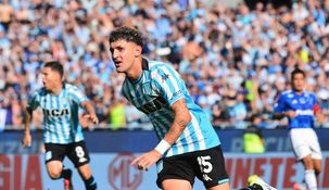 Martirena abrió el marcador y la ilusión para Racing.