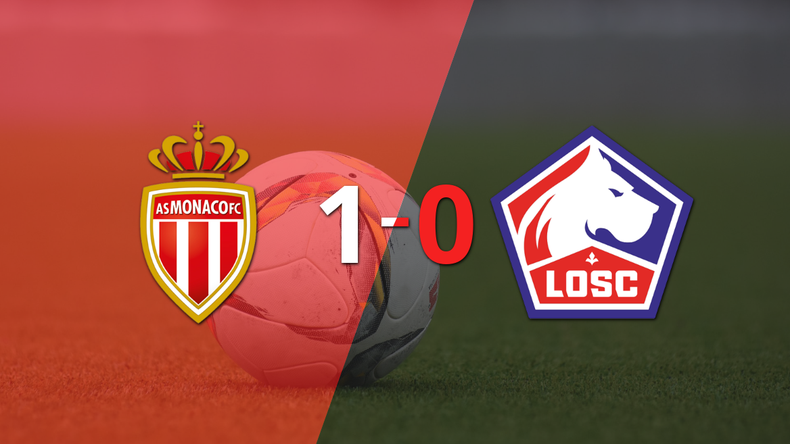 Mónaco derrotó 1-0 a Lille