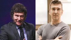 Javier Milei y Julio Bocca. Javier Milei y Julio Bocca.