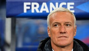 El entrenador francés etuvo en el vestuario argentino tras la derrota de su selección en 2022. El entrenador francés etuvo en el vestuario argentino tras la derrota de su selección en 2022.