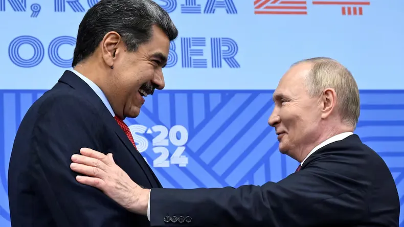 Nicolás Maduro y una buena relación con Vladimir Putin.