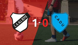 def. unidos no pudo en su visita a all boys y cayo 1-0