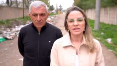 Salvador Baratta junto a Carolina Píparo.