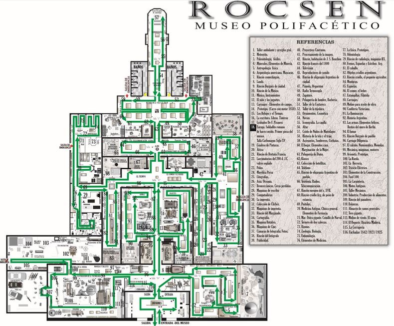 El recorrido del Museo Polifacético Rocsen, recomendado por sus guías. 