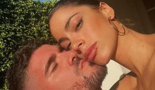 De Paul junto a Tini en Mendoza.