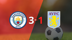 aston villa se fue goleado 3-1 en su visita a manchester city