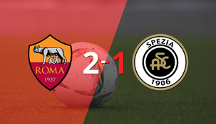 spezia no pudo en su visita a roma y perdio 2 a 1