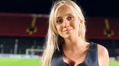 Morena Beltrán lució un estampado furor. Morena Beltrán lució un estampado furor.