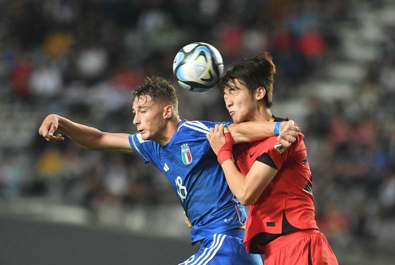 Italia le gan&oacute; a Corea del Sur.