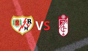 Rayo Vallecano sacó los 3 puntos en casa al vencer 2-1 a Granada