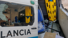 Los familiares de la víctima causaron destrozos en el hospital. Los familiares de la víctima causaron destrozos en el hospital.