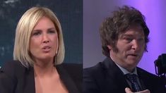 Canosa y Milei se halagaron mutuamente.