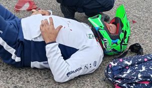 El jefe de la barrabrava de Gimnasia La Plata sufrió un accidente. El jefe de la barrabrava de Gimnasia La Plata sufrió un accidente.