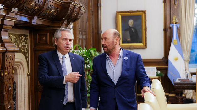 Alberto Fernández y Gildo Insfrán.