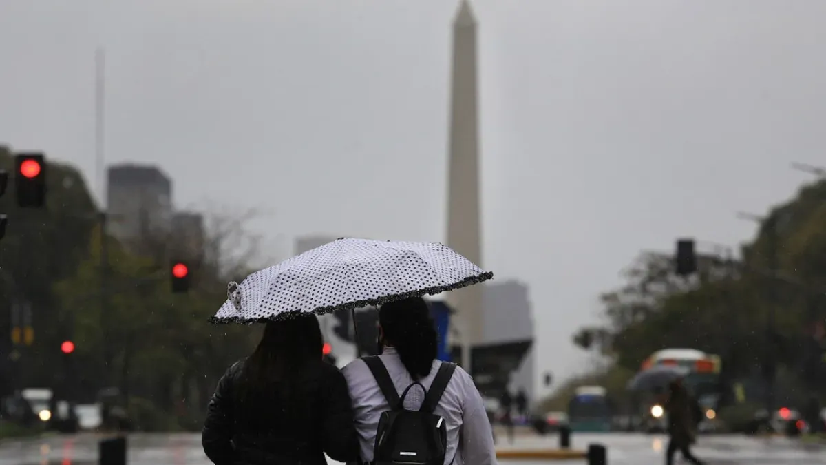 ¿Cuándo deja de llover en el AMBA? La ciclogénesis llegó con diluvios y tormentas y se mantiene la alerta meteorológica