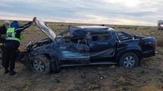 El vehículo sufrió daños por el accidente.