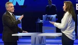 Agustín Rossi y Victoria Villarruel protagonizaron un fuerte cruce en el primer debate de candidatos a vicepresidente.