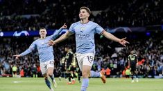 Julián Álvarez, campeón con el City. Julián Álvarez, campeón con el City.