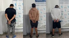 Carlos Nahuel Flecha, Octavio Brian Cejas y Julián Agustín Cejas, los tres nuevos detenidos. Carlos Nahuel Flecha, Octavio Brian Cejas y Julián Agustín Cejas, los tres nuevos detenidos.