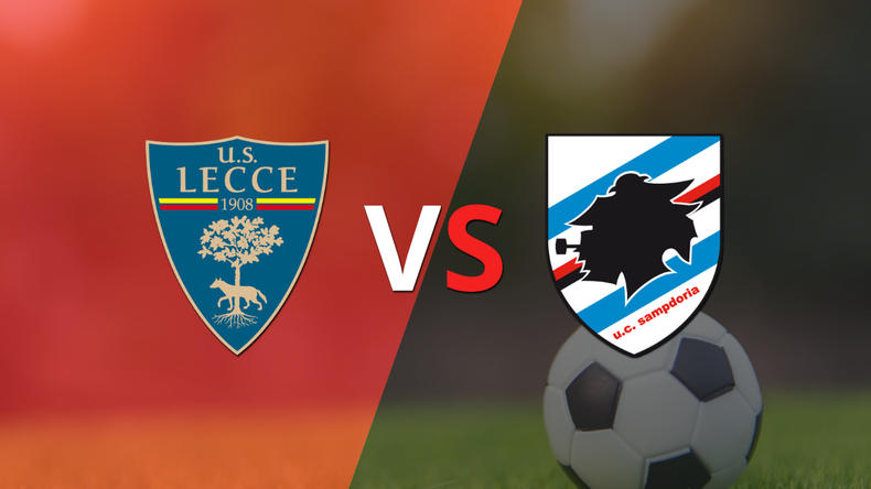 Sampdoria logró sacar el empate a 1 gol en casa de Lecce