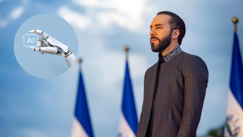 Bukele recurrió a la inteligencia artificial para conocer su nivel de popularidad