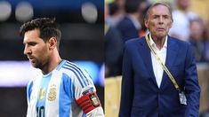 Lionel Messi y Miguel Ángel Russo. Lionel Messi y Miguel Ángel Russo.