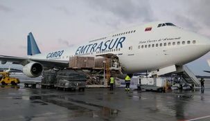 Un avión venezolano con iraníes causó revuelo en Ezeiza.