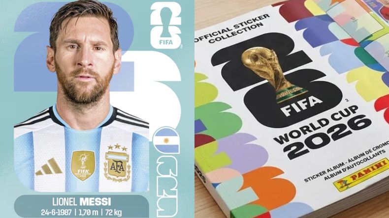 Lionel Messi es una de las figuritas más buscadas del Mundial 2026.&nbsp;