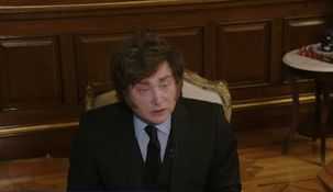 Javier Milei niega los datos.