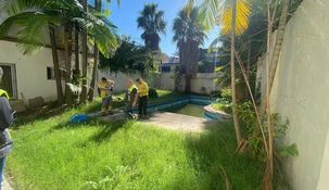 La propiedad se encontraba abandonada hace varios años.&nbsp;