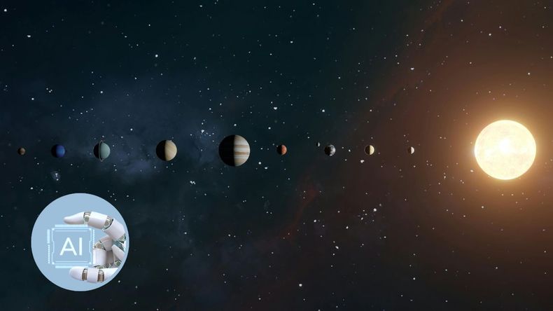 Un video generado con inteligencia artificial muestra cómo podría ser el interior de los planetas.