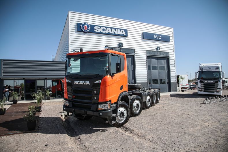 Las nuevas instalaciones de Scania en suelo sanjuanino.