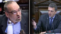 Un nuevo cruce entre Fernando Iglesias y Sergio Massa en Diputados. Un nuevo cruce entre Fernando Iglesias y Sergio Massa en Diputados.