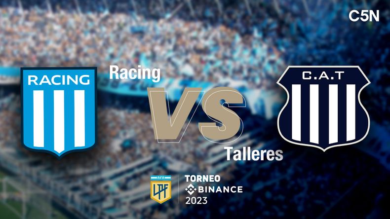 Racing recibe a Talleres de Córdoba.