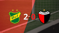 defensa y justicia gana 2-0 a colon con doblete de gaston togni