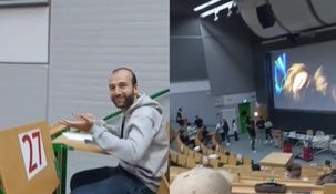 El argentino que fue a rendir un parcial en Alemania se sorprendió al ver que había cerveza y música electrónica.